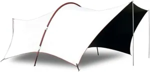Tent 8-12 Person Sun Shelter Waterproof Awning Canopy Beach Tent Shade Tarp Pergola Arty Pergola Travel Driving Park Trekking Tent (White)