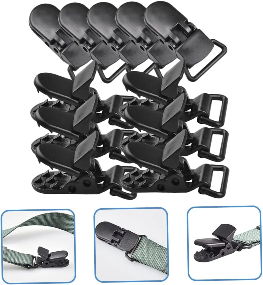 Tent Buckle Clip Tent Fan Gazebo Curtain Clips Tent Peg Hammer Tent Poles Awning Tarp Tie Downs Heavy