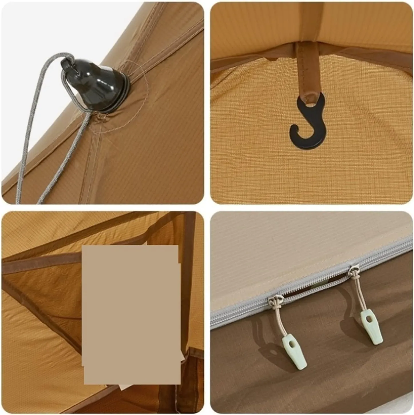Tent Camping Quick-Open Tent Off-The-Ground Single Ultralight Tent Can Be Matched with (Color : Only One Tent) (Only One Tent One Size)