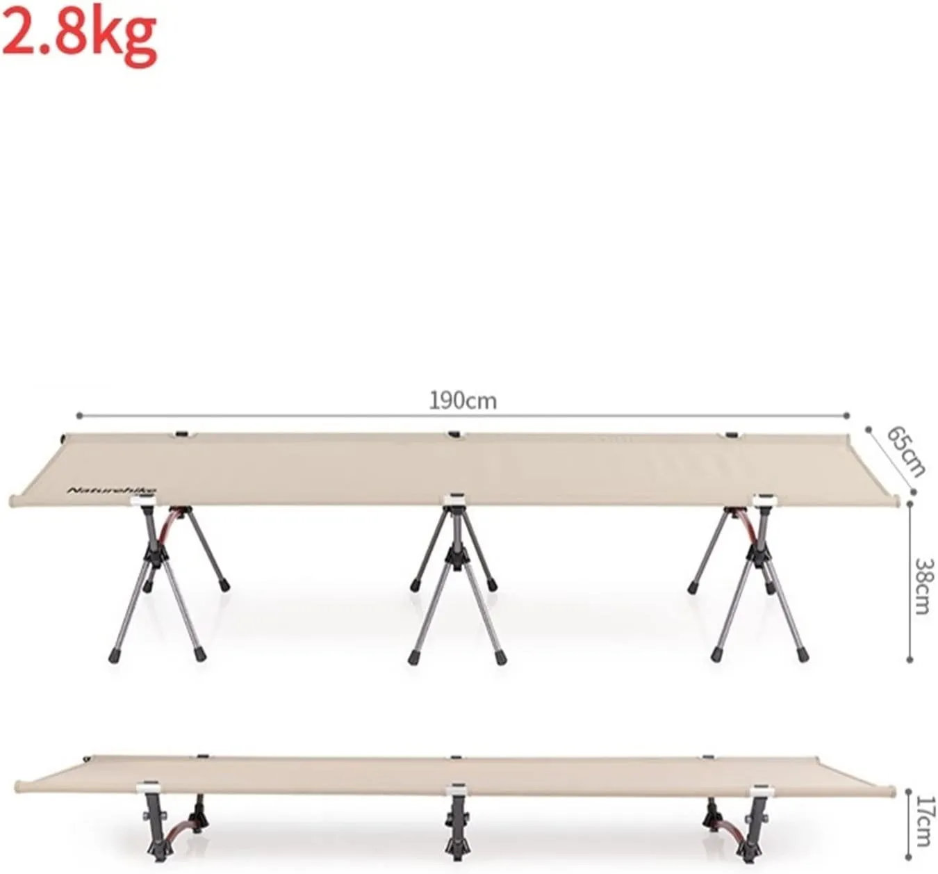 Tent Camping Quick-Open Tent Off-The-Ground Single Ultralight Tent Can Be Matched with (Color : Only One Tent) (Only One Tent One Size)