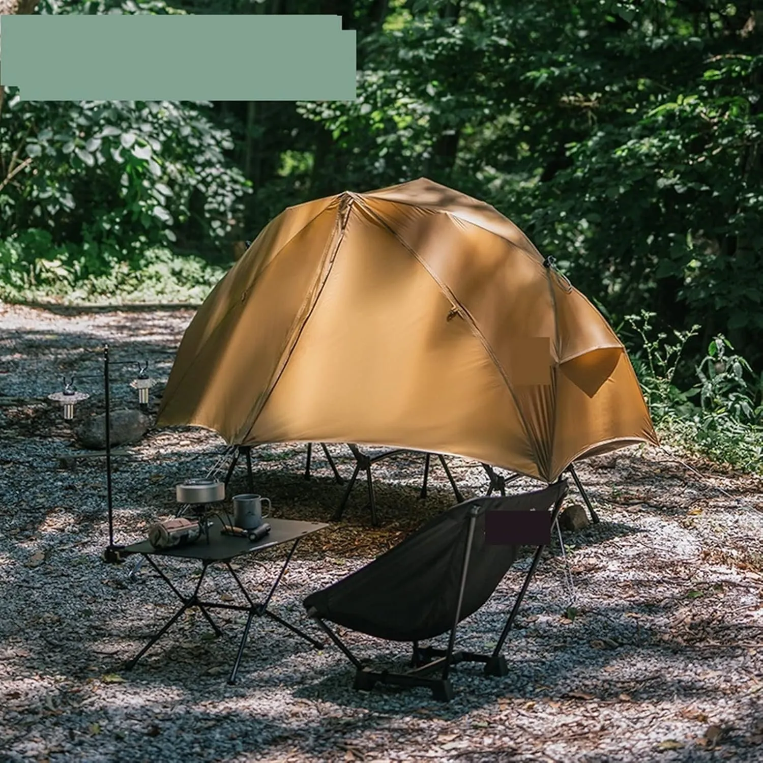 Tent Camping Quick-Open Tent Off-The-Ground Single Ultralight Tent Can Be Matched with (Color : Only One Tent) (Only One Tent One Size)