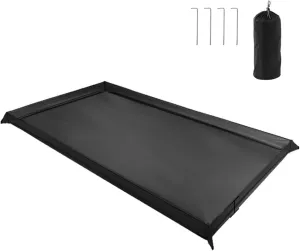 Tent Footprint,Waterproof Camping Tent Tarps Ultralight Bathtub Ground Sheet Mat With Drawstring Bag For Ground Camping Hiking(200x80cm)