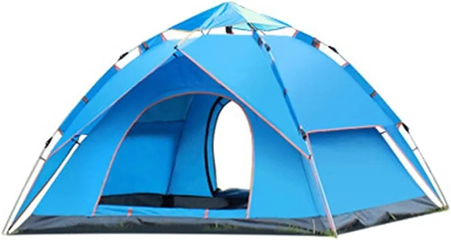 Tent Outdoor Camp, Portable Waterproof, Lightweight Backpack are 3-4 People, Even if are Easy to Install, Mountaineering and Hiking Families