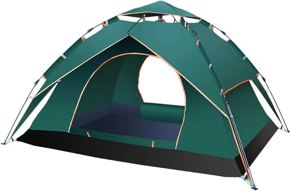 Tent Portable Multifunction Folding Automatic Waterproof Sunscreen Windproof Outdoor Family Camping Tents 3-4 Person