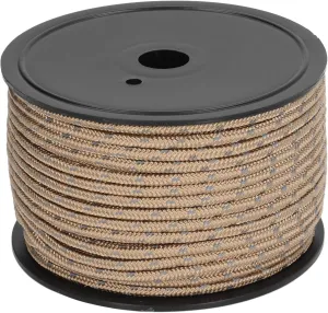Tent Rope, 50m 6mm Reflective Tent Rope Reflective Windproof Rope Tent Cord Outdoor Camping Accessories