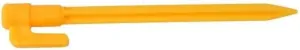 Tent Stakes Ground Stakes Set Tent Nails Plastic Outdoor Camping Equipment Tent Peg Beach Mat Ground Nail Windproof Fixed Plastic Nails Pile Anchors