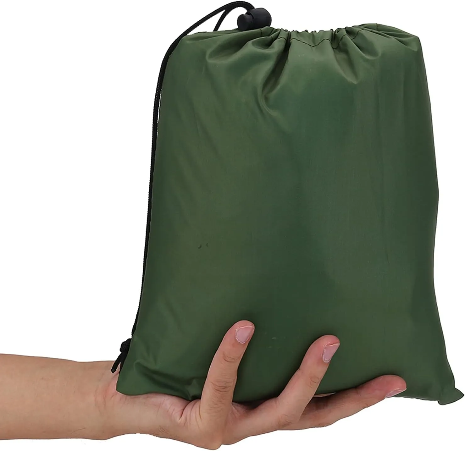 Tent Tarp, Lightweight Outdoor Waterproof Rain Tarp Fly Tent Shelter for Camping and Hiking (Green)