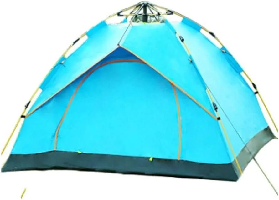 Tent Throw Up Tenten Outdoor Camping wandelen Automatische Season Tenten Speed ??Family Beach Large Space (Color : D) (E One Size)