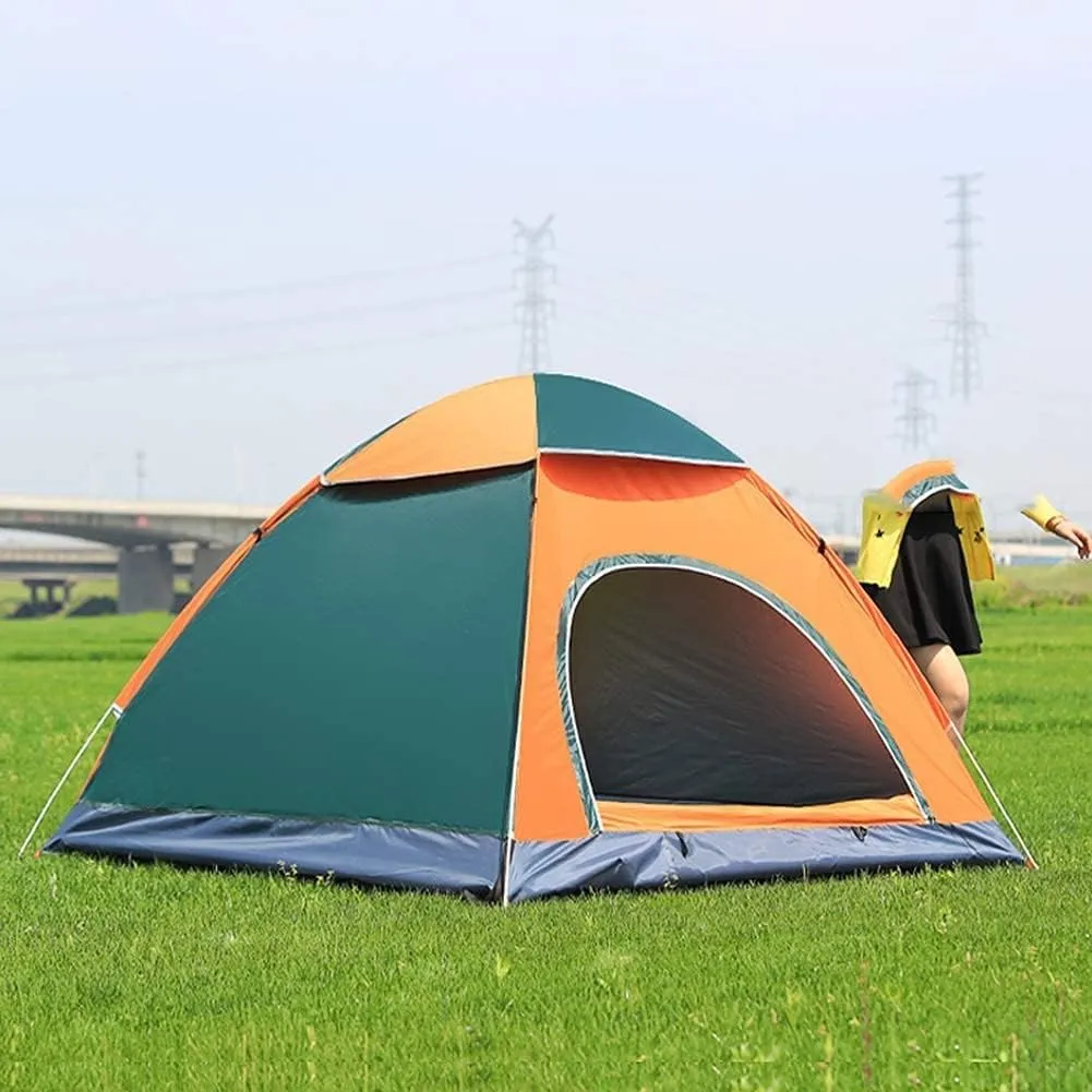 Tent Ultralight Portable Outdoor Camping Folding Automatic 3-4 Person Waterproof Family Tents