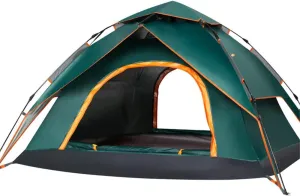 Tent Waterproof Multi-Purpose Beach Tent Sunshade Camping Shelter Tarp Anti UV Lightweight Picnic Mat for for Hiking,Camping for Hiking Travel (Color : Orange) (Orange) (Green)