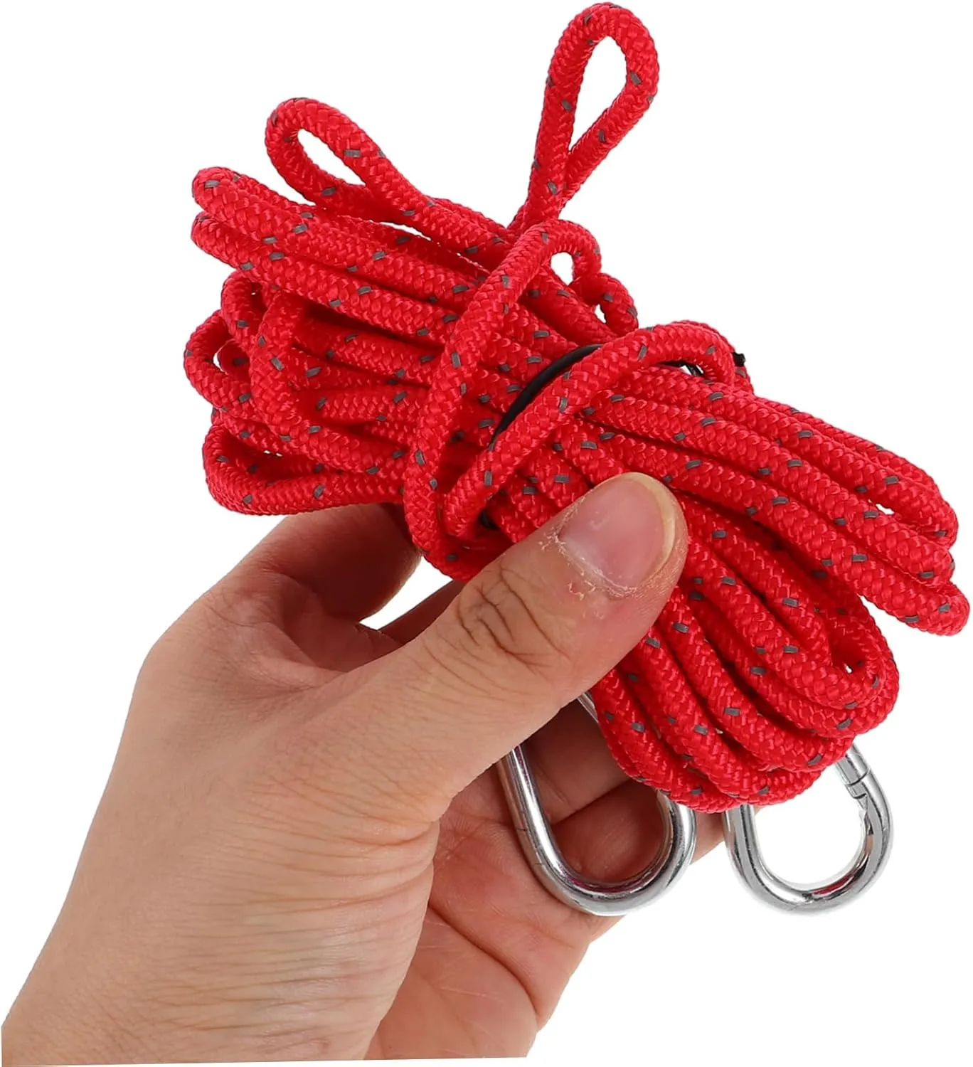 Tent Windproof Rope Ropes for Tarps Camping Rope with Pulley Camping Wire Ropes Rope Cord Tie Down