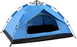 Tents 3-4Person Fully Outdoor Automatic Quick Open Tent Waterproof Tent Camping Family Outdoor Llightweight Instant Setup Tent