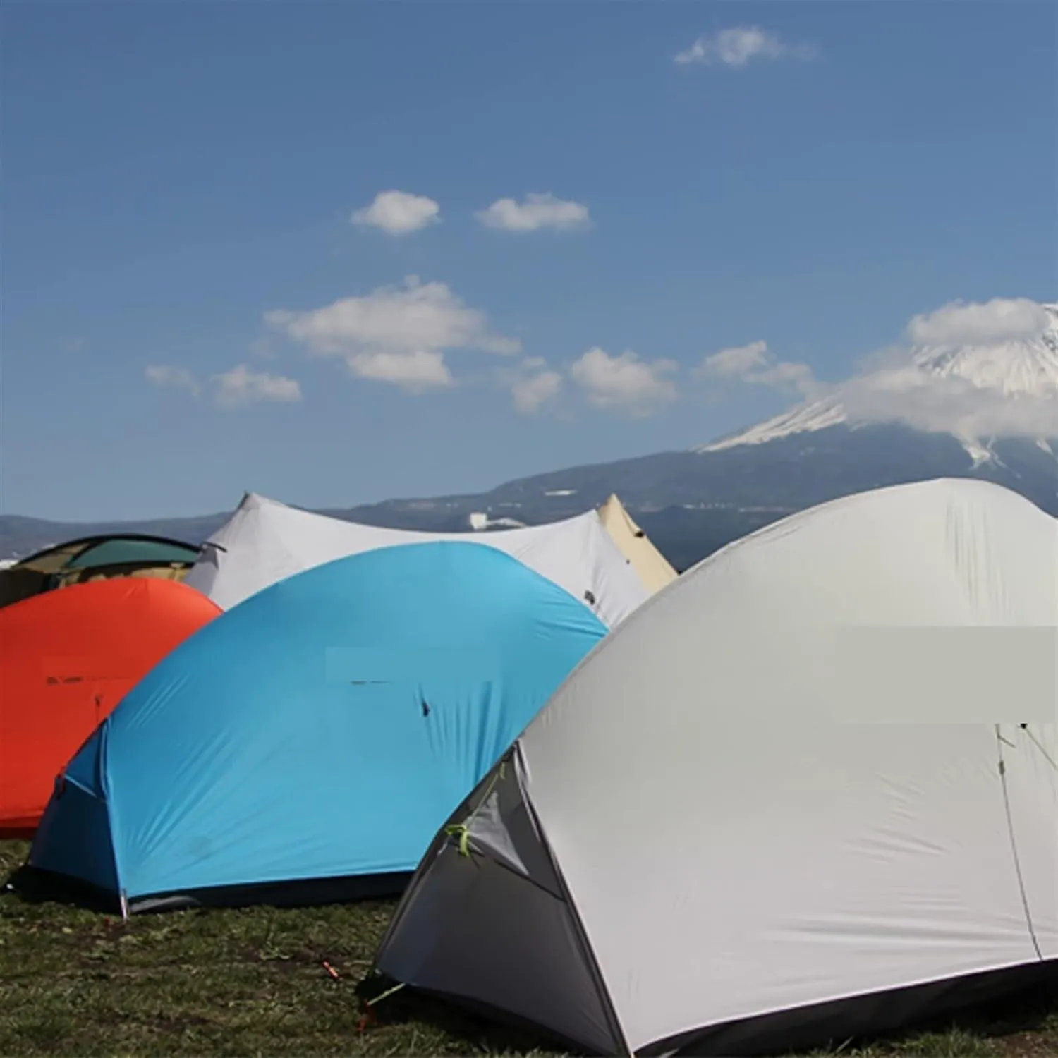 Tents Backpacking Tent Ultralight Lightweight Waterproof Camping Outdoor (Blue 1 Person One Size)