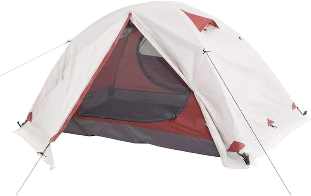 Tents for Camping Beach Tents Camping Tent 2 Person Tent Ultralight Easy Set Up and Carry Family Tent for 4 Season Outdoor Tent Family Tents for Camping Hiking Traveling, 215*130*100cm, Red