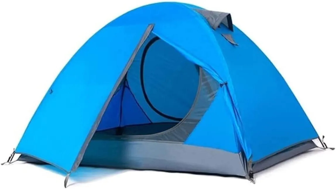 Tents for Camping Beach Tents Windproof Waterproof Camping Tent Ultralight Folding Beach Tent Double Layer Awning Tent Park Double Outdoor Tent Family Tents for Camping Hiking Traveling