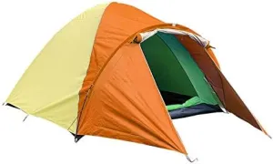 Tents for Camping Ultralight 3-4 Person Double Layer Rainproof Tent for Outdoor Camping Hiking Hunting Fishing Travel Picnic Tourist 320x210x145cm