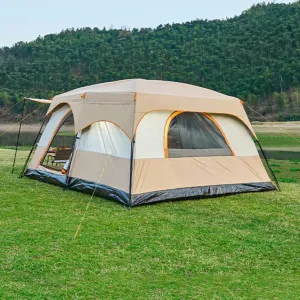Tents for Camping with Porch, Instant Tent Automatic camping Tent, Waterproof Windproof Easy Set Up in Few Minutes Ideal for Family Car Trip, Festival Gathering and Picnic