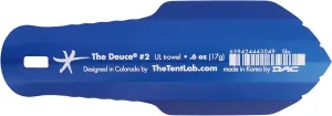 TheTentLab(R) Deuce(R) Ultralight Backpacking Potty Trowel in 3 Sizes (#2, Sky, .6oz)
