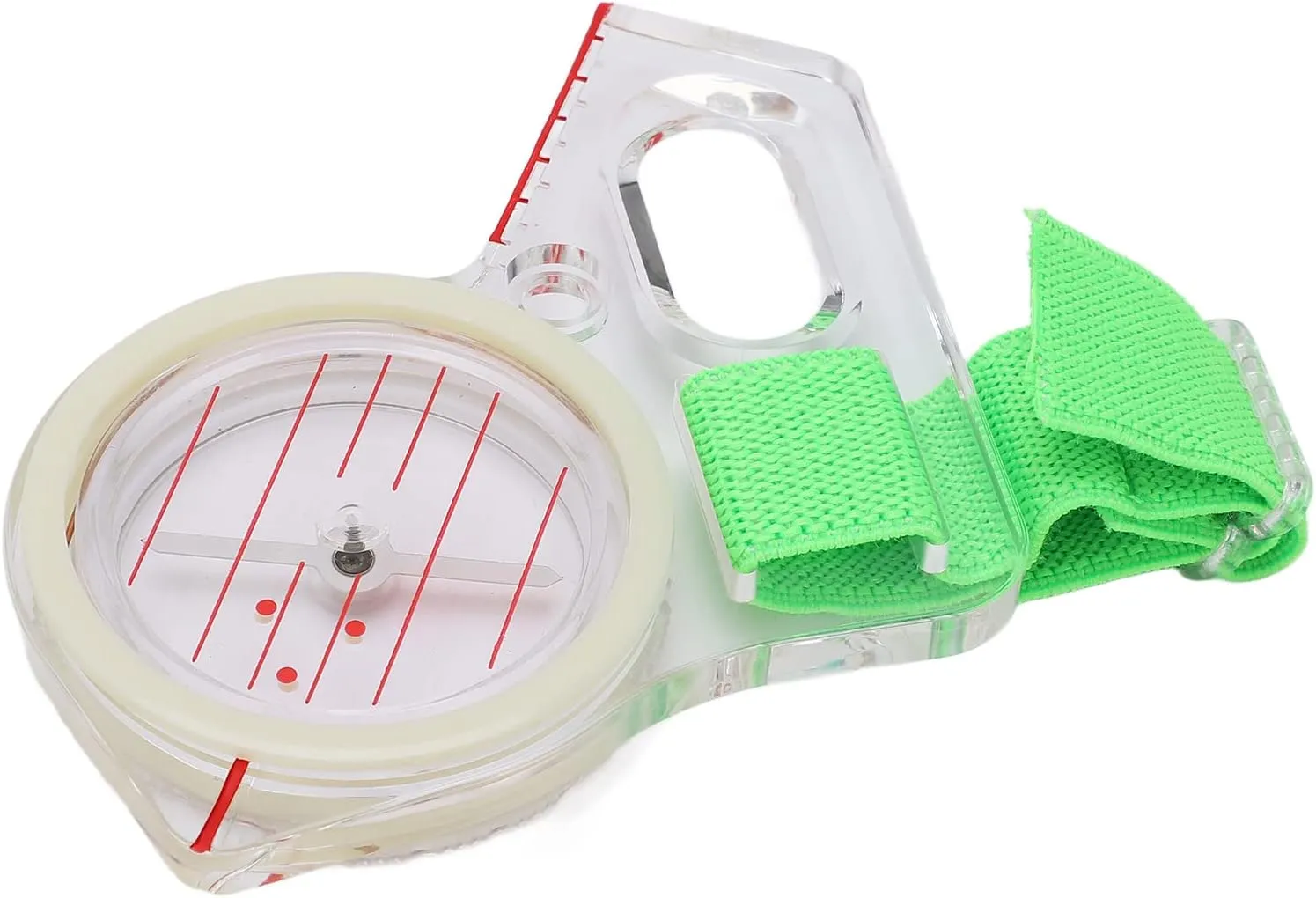 Thumb Orienteering Compass, Hiking Backpacking Compass, Outdoor Fast Neddle Setting Compass for Navigation Orienteering and Survival