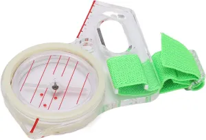 Thumb Orienteering Compass, Hiking Backpacking Compass, Outdoor Fast Neddle Setting Compass for Navigation Orienteering and Survival
