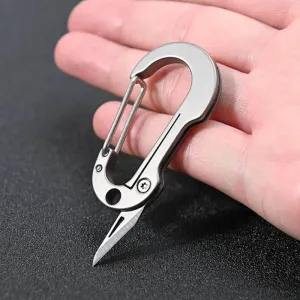 Titanium Alloy EDC Keychain Multi-Tool Knife
