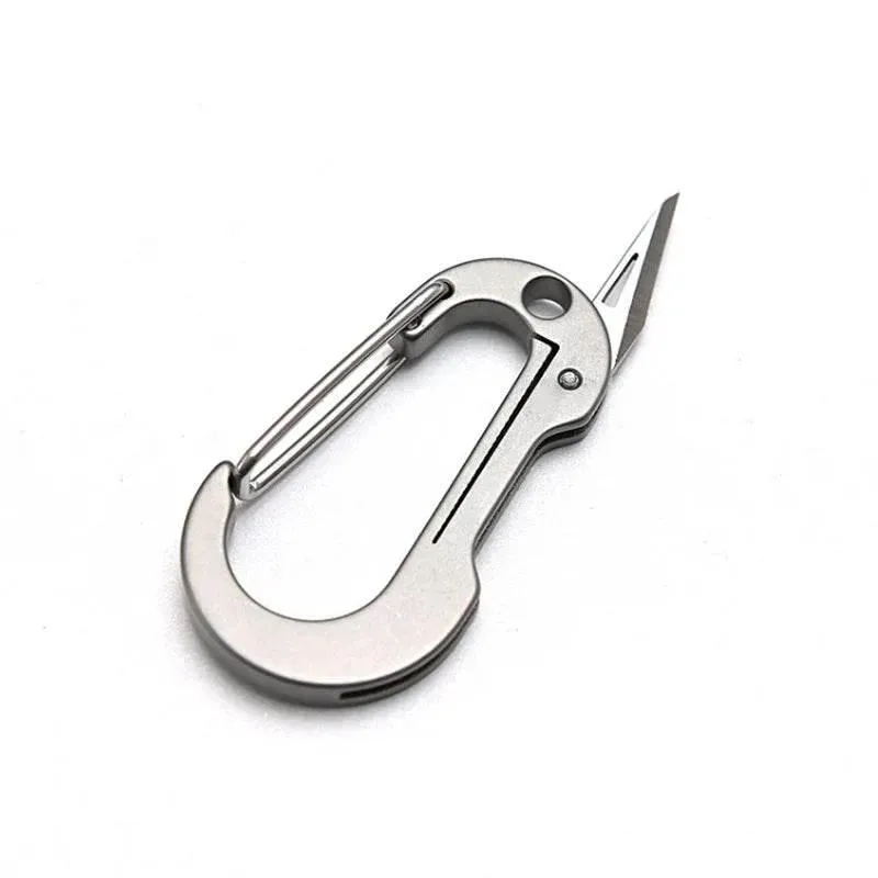 Titanium Alloy EDC Keychain Multi-Tool Knife
