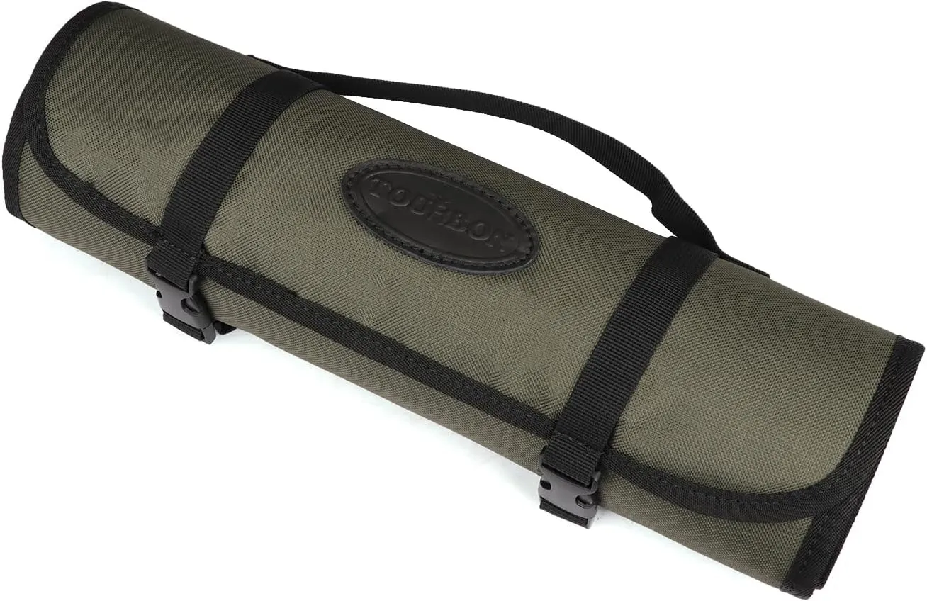 TOURBON Shooting Hunting Roll-up Gun Cleaning Mat Pad with Tool Storage Pocket