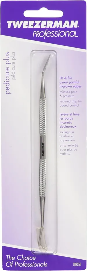 Tweezerman Pedicure Plus Ingrown Toenail File & Cleaner