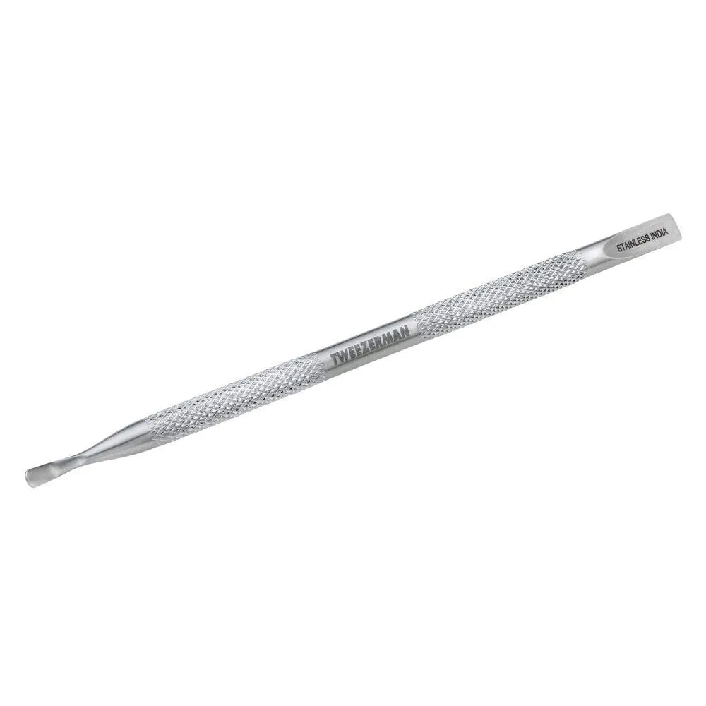 TWEEZERMAN Pushy and Nail Cleanser Silver