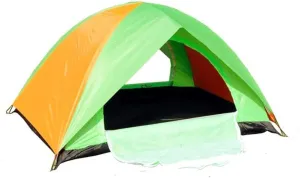 Two-Door Camping Dome Tent, Beach Tent Ultralight Awning Tent, Outdoor Fishing Tent