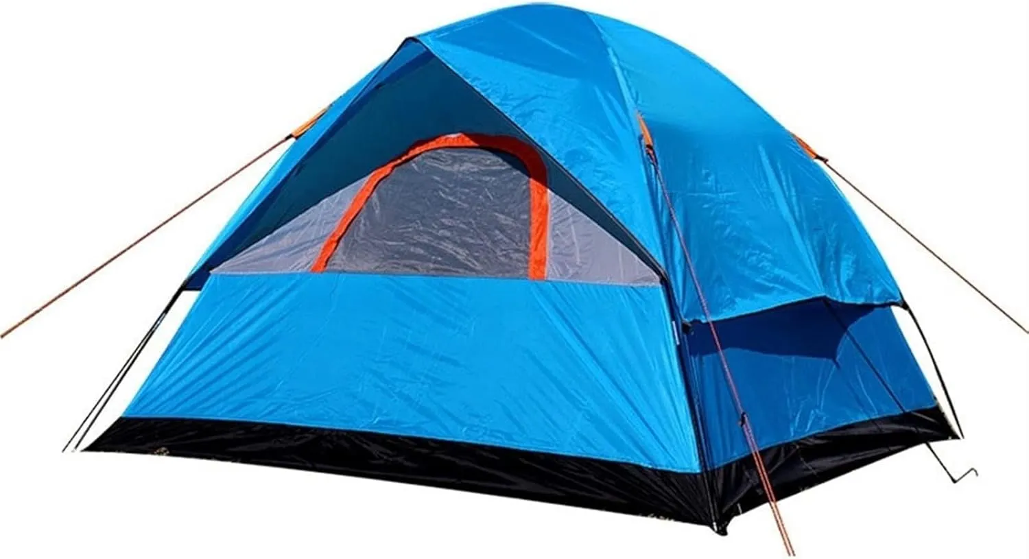 Ultralight 1-2 Person Waterproof Camping Tent, 4-Season Lightweight Tent for Backpacking, Hiking & Mountaineering, 3KG, Easy Setup (Green/Blue)