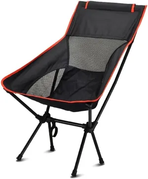 Ultralight Backpack Chair Ultra-Light Folding Chair,High-Back Camping Chair,Breathable Mesh Backpack Chair,Outdoor,Camping,Picnic,Hiking,Travel Camping Trip Outdoor (Color : C)