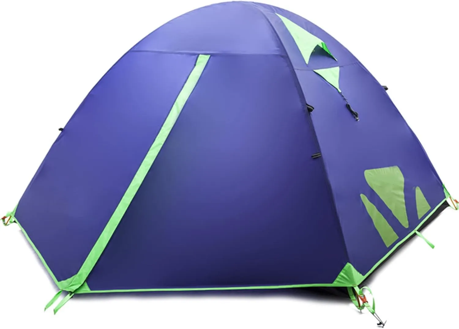 Ultralight Camping Tent 3 Person Windproof Rainproof Breathable Tent Aluminum Bracket for Outdoor Hiking Mountaineering Backpack Travel