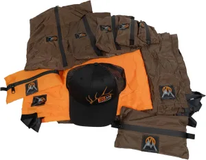 Ultralight Trail Bundle with G3 Bags, Switchback Tarp, Richardson Hat & Multicloth 2.0 | Lightweight 1 lb 7 oz Gear Kit for Hiking & Backpacking