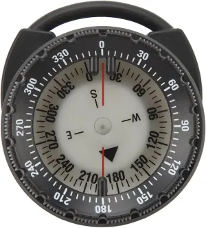 Underwater Diving Compass 50M,Magnetic Small Dive Compass Luminous,Waterproof Pipe Clamp Compass for Scuba Water Sports