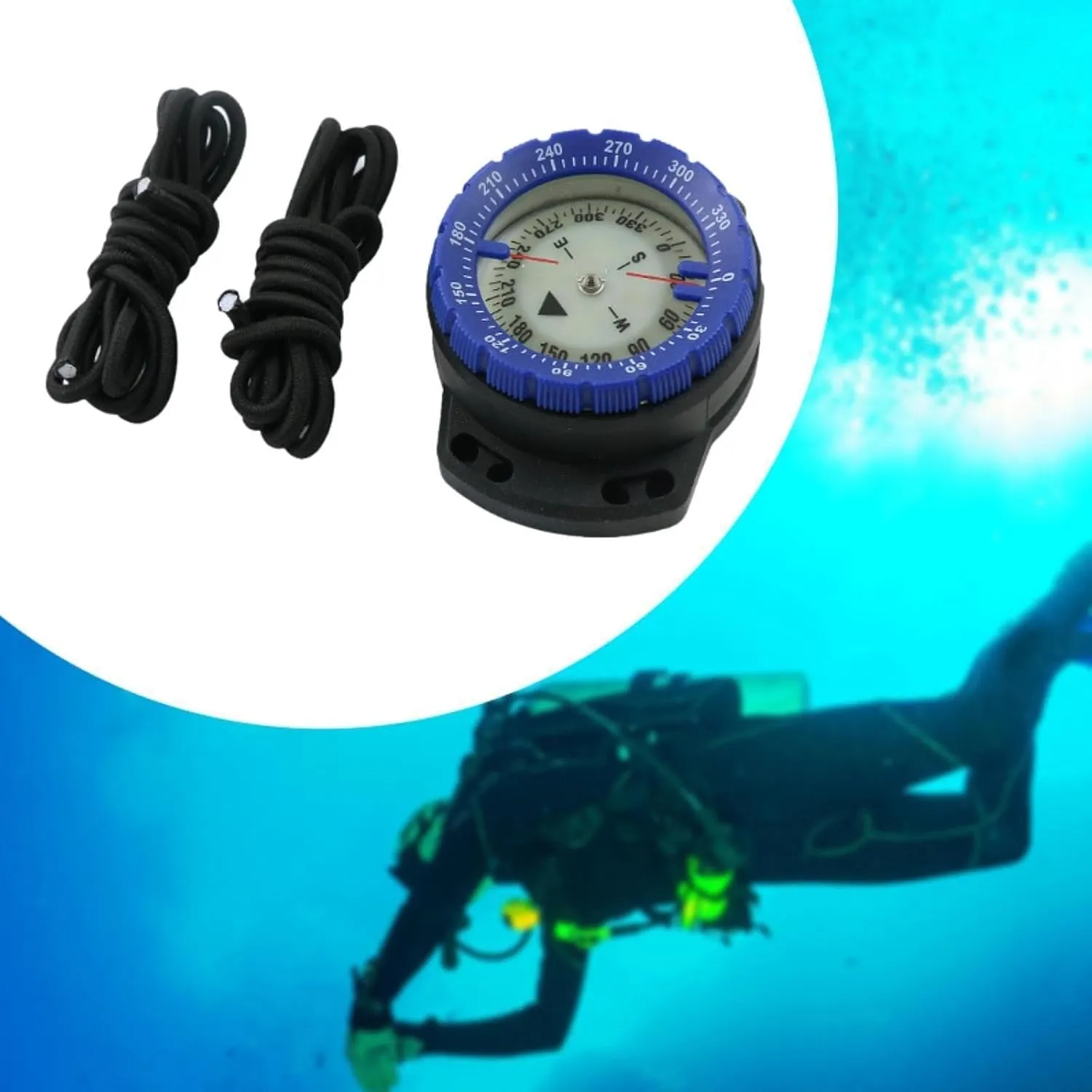 Underwater Diving Compass Kayak Compass Diving Accessory Scuba Compass for Scuba