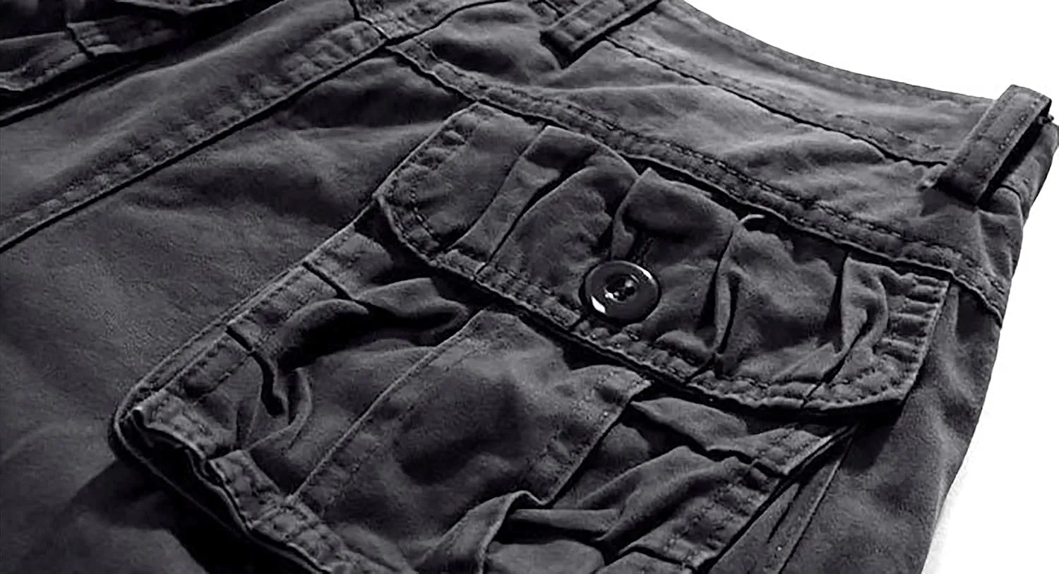 utcoco Men's Cargo Short Relaxed Fit Multi-Pocket Cotton Cargo Shorts for Men