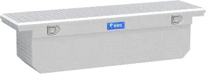 UWS TBSD-72-A-LP 72-Inch Aluminum Deep Angled Truck Tool Box with Low Profile