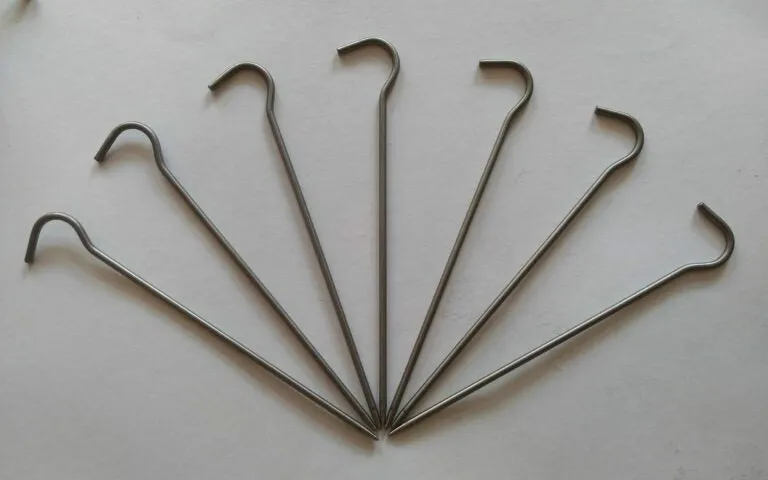 Vesuv Ultralight Titanium Tent Pegs 6pk