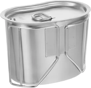 VICASKY Portable Pot for Camping Bbq Backpacking Collapsible Cups Thermal Mug Lunch Box Tool