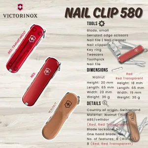 Victorinox Nail Clip 580 | Multi-tool