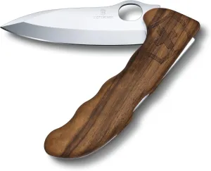 Victorinox Swiss Army Hunter Pro Multi-Tool Pocket Knife, Wood with Olive Nylon Pouch, 130mm
