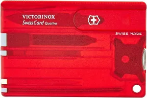 Victorinox Swiss Multi-tool Card with Stainless Steel Body and ABS Plastic Handle