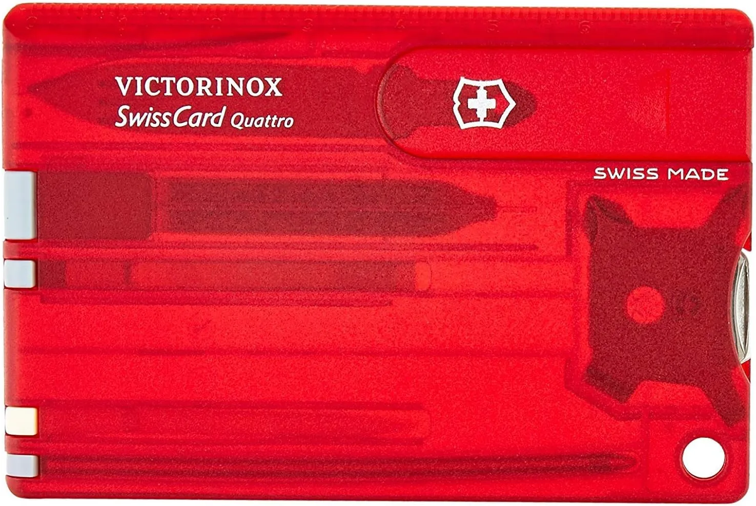 Victorinox Swiss Multi-tool Card with Stainless Steel Body and ABS Plastic Handle