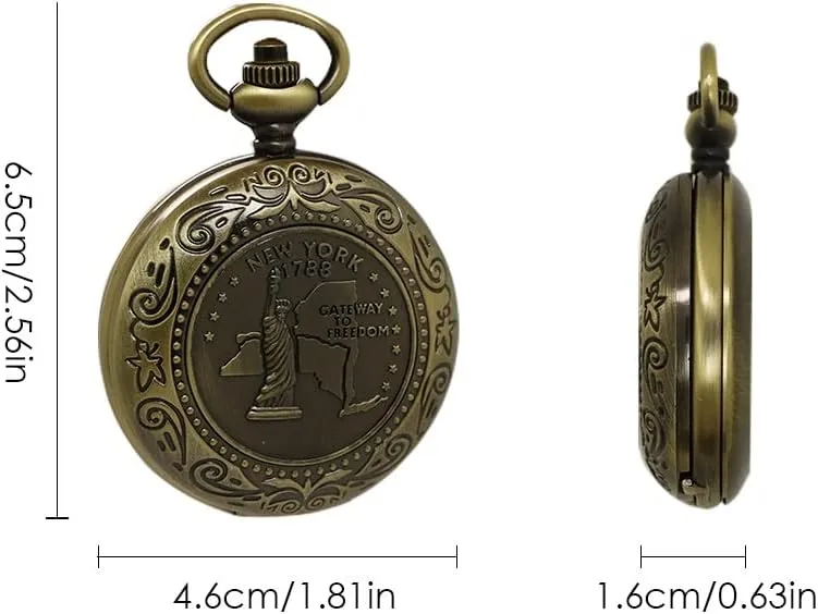 Vintage Pocket Watch Compass Zinc Alloy Vintage Exquisite Look Outdoor Sports