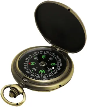 Vintage Pocket Watch Compass Zinc Alloy Vintage Exquisite Look Outdoor Sports