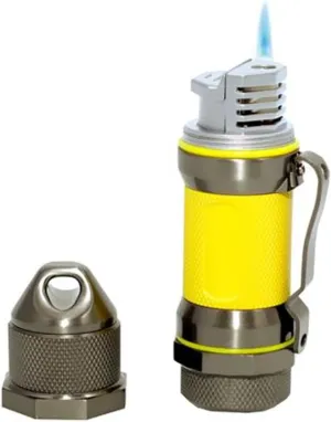 Visol Storm Gunmetal/Yellow High Altitude Windproof Lighter
