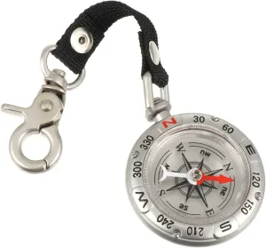 Wakauto 1pc Creative Zinc Alloy Keychain Compass for Outdoor Activities Climbing Hiking and Camping Compact Navigation Tool for Travel and Adventure