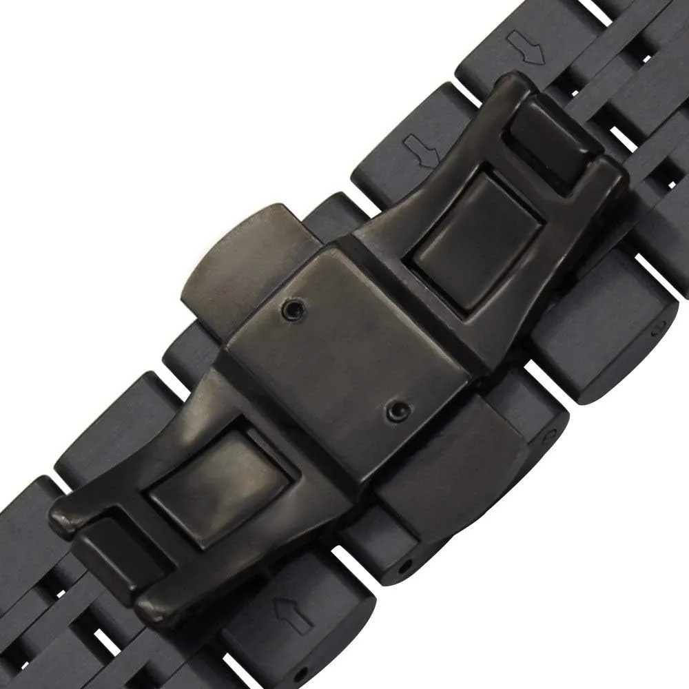 watch strap 20mm 22mm stainless steel watch band universal watchband buckle strap quick release wrist belt   spring bar