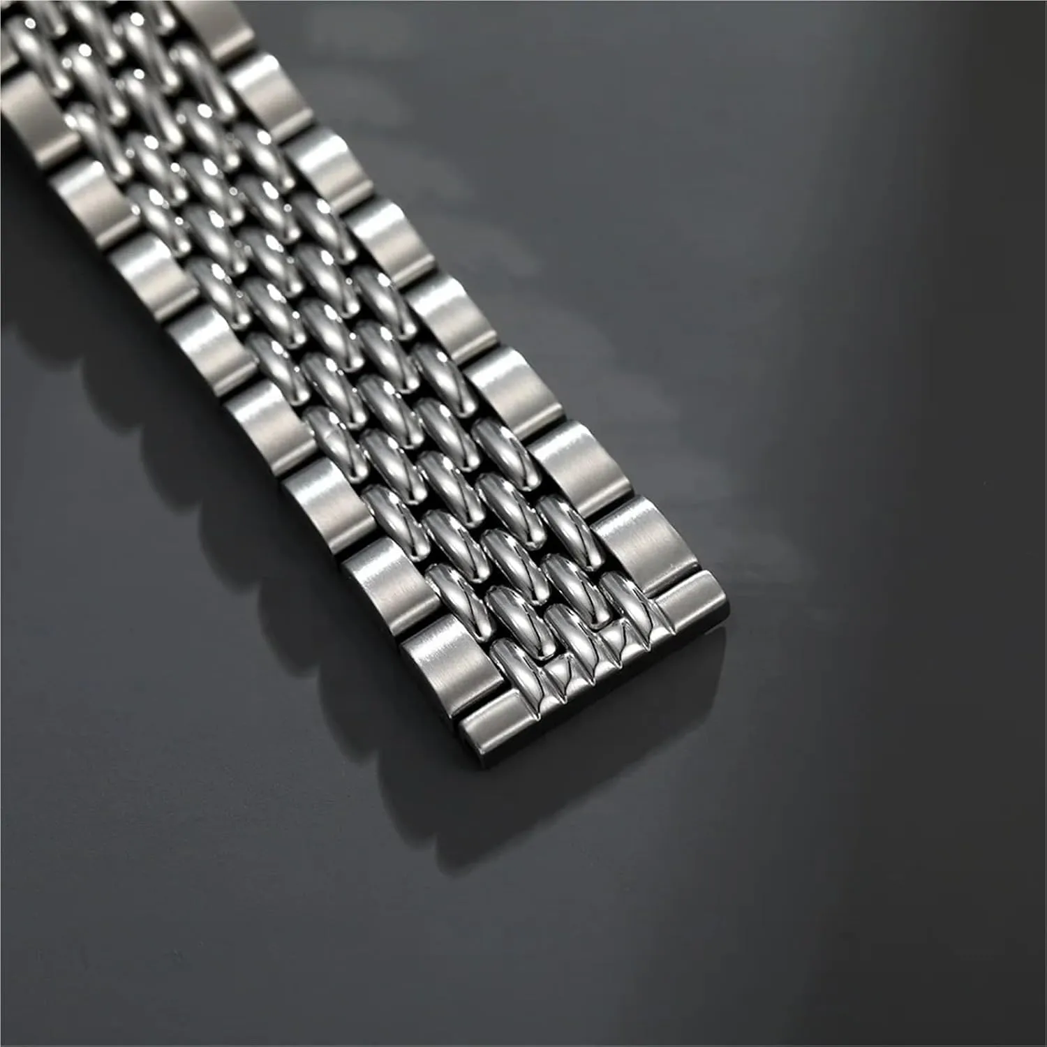 Watch Strap Silver Stainless Steel Band 20mm 22mm Metal Replacement Strap Quick Disassembly Universal